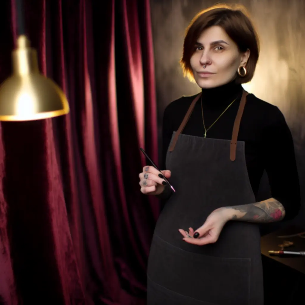 Portret Zofii, specjalistki od tatuaży botanicznych i fine-line